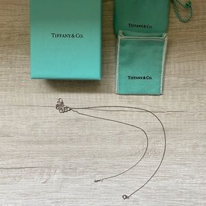Tiffany & Co. Silver Stencil Butterfly Necklace